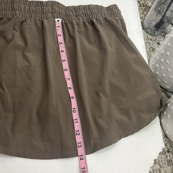 Tan Drawstring Skort - Picture 8 of 8